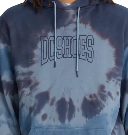 Sudadera DC SHOES Hombre con capucha Uni – ref ADYFT03355 (xbbb)  Faded Denim Tie Dye azules
